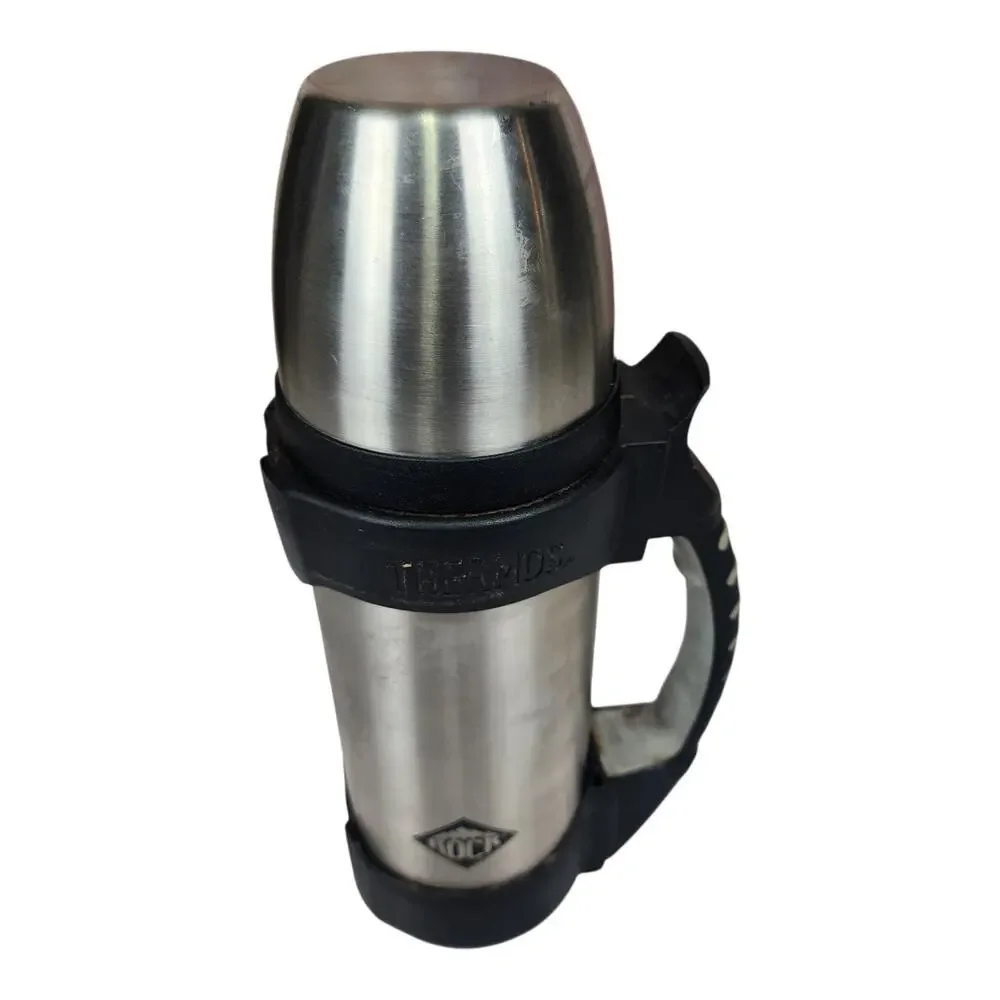 Thermos The Rock Vacuum Max Insulated 1 Ltr Beverage Bottle Stainless Steel